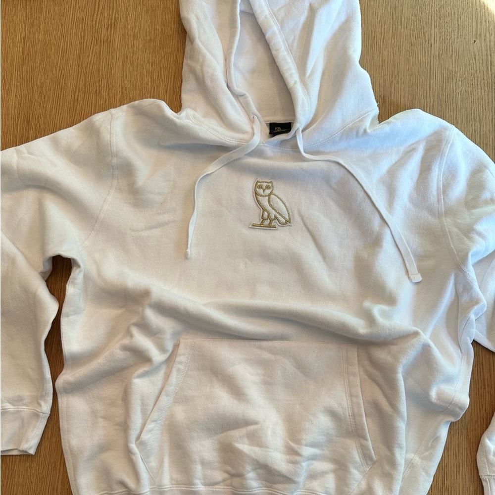 October’s Very Own Limited “Staff” Hoodie White Size XL